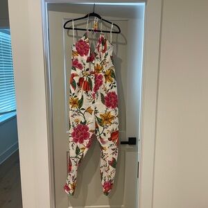 Farm Rio halter jumpsuit size XL